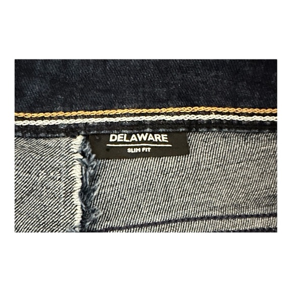 Hugo Boss Delaware Slim-Fit Jeans Dark Blue Men’s Size 40/32 - Picture 7 of 10